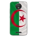 TPU0MOTOCPLUSDRAPALGERIE - Coque souple pour Motorola Moto C Plus avec impression Motifs drapeau de l'Algérie