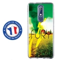 TPU0NOKIA51FURY - Coque souple pour Nokia 5-1 avec impression Motifs Fury