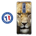 TPU0NOKIA51LIONNE - Coque souple pour Nokia 5-1 avec impression Motifs tête de lionne