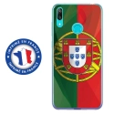 TPU0Y72019DRAPPORTUGAL - Coque souple pour Huawei Y7 (2019) avec impression Motifs drapeau du Portugal