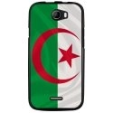 TPU1BARRYDRAPALGERIE - Coque souple pour Wiko Barry avec impression Motifs drapeau de l'Algérie