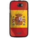 TPU1BARRYDRAPESPAGNE - Coque souple pour Wiko Barry avec impression Motifs drapeau de l'Espagne