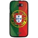 TPU1BARRYDRAPPORTUGAL - Coque souple pour Wiko Barry avec impression Motifs drapeau du Portugal