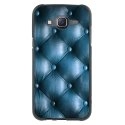 TPU1GALJ5CAPITONBLEU - Coque Souple en gel pour Samsung Galaxy J5 avec impression Motifs effet capitonné bleu