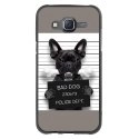 TPU1GALJ5DOGPRISONOS - Coque souple pour Samsung Galaxy J5 SM-J500F avec impression Motifs bulldog prisonnier os