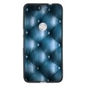 TPU1HNEXUS6PCAPITONBLEU - Coque souple pour Huawei Nexus 6P avec impression Motifs effet capitonné bleu