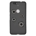 TPU1HNEXUS6PTROUBALLE - Coque souple pour Huawei Nexus 6P avec impression Motifs impacts de balles