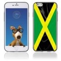 TPU1IPHONE6DRAPJAMAIQUE - Coque Souple en gel pour Apple iPhone 6 avec impression drapeau de la Jamaïque