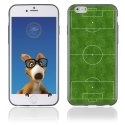 TPU1IPHONE6TERRAINFOOT - Coque Souple en gel pour Apple iPhone 6 avec impression terrain de football