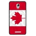 TPU1LENOVOBDRAPCANADA - Coque souple pour Lenovo B avec impression Motifs drapeau du Canada