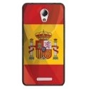 TPU1LENOVOBDRAPESPAGNE - Coque souple pour Lenovo B avec impression Motifs drapeau de l'Espagne