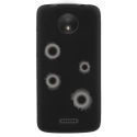 TPU1MOTOCTROUBALLE - Coque souple pour Motorola Moto C avec impression Motifs impacts de balles