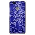 TPU1NOVAARABESQUEBLEU - Coque souple pour Huawei Nova avec impression Motifs arabesque bleu