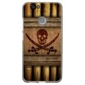 TPU1NOVASABREPIRATE - Coque souple pour Huawei Nova avec impression Motifs sabre et tête de mort pirate