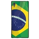 TPU1XA1ULTRADRAPBRESIL - Coque souple pour Sony Xperia XA1 Ultra avec impression Motifs drapeau du Brésil