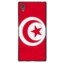 TPU1XA1ULTRADRAPTUNISIE - Coque souple pour Sony Xperia XA1 Ultra avec impression Motifs drapeau de la Tunisie
