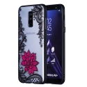 TPUA6PLUS-SMALLFLOW - Coque souple Galaxy A6+ transparent petite fleur