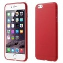 TPUMATIP6PLUSROUGE - Coque Souple minigel rouge mat aspect givré pour iPhone 6 Plus 