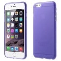 TPUMATIP6PLUSVIOLET - Coque Souple minigel violet mat aspect givré pour iPhone 6 Plus 
