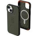UAG-IP14PLUS-CIVIOLIVE - Coque UAG iPhone 14 Plus série Civilian MagSafe antichoc coloris olive