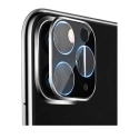 USAMS-LENSIP11PRO - Vitre protection appareil photo arrière iPhone 11 Pro en verre trempé