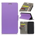 WALLET-NOKIA2VIOL - Etui Nokia 2 type portefeuille violet avec logements cartes