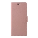 WALLET-NOKIA51ROSE - Etui Nokia 5.1 type portefeuille rose avec logements cartes