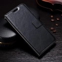 WALLETMOTOG5SPLUSNOIR - Etui type portefeuille noir pour Motorola Moto G5s Plus rabat latéral fonction stand