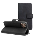 WALLTENDER-NOTE14PRONOIR - Etui type portefeuille Xiaomi Redmi Note 14 Pro/Pro+ (5G) noir avec rabat latéral fonction stand