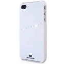 WD1210SAS47 - Coque White Diamonds avec des cristaux Swarovski Sash Blanche pour iPhone 5