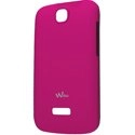 WIKOCOVROSECINKPLUS - Coque origine Wiko Cink Plus coloris rose fushia