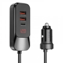 WIWU-QC015 - Chargeur Wiwu 2 x prises USB-A et 1 x USB-C puissance 120W