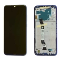 XIAOMI-FACENOTE8BLEU - Ecran complet origine Xiaomi Redmi Note 8 Vitre tactile + LCD avec châssis coloris bleu