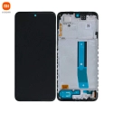 XIAOMI-LCDNOTE114GGRIS - Ecran complet Xiaomi Redmi Note 11(4G) Vitre tactile + LCD sur châssis coloris noir