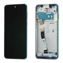 XIAOMI-LCDNOTE9SBLEU - Ecran complet  origine Xiaomi Redmi Note 9S coloris bleu sur châssis