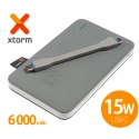 XTORM-XB300 - Batterie Xtorm 6000 mAh charge rapide (15W) avec câble USB-C