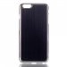 COVALUIP655NOIR - Coque rigide avec aluminium brossé noir pour iPhone 6-Plus de 5,5 pouces