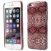 COVSERPENTIP655ROSE - Coque arrière aspect serpent en relief iPhone 6s Plus coloris rose