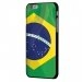 CPRN1IP6PLUSDRAPBRESIL - Coque noire iPhone 6 Plus impression drapeau Brésil