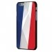 CPRN1IP6PLUSDRAPFRANCE - Coque noire iPhone 6 Plus impression drapeau France