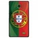 CPRN1NOKIAXDRAPPORTUGAL - Coque rigide pour Nokia X avec impression Motifs drapeau du Portugal
