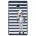 CPRN1NOKIAXMANGAMARINE - Coque rigide pour Nokia X avec impression Motifs manga fille marin