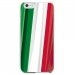 CRYSIP6PLUSDRAPITALIE - Coque rigide pour Apple iPhone 6 Plus avec impression Motifs drapeau de l'Italie