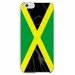 CRYSIP6PLUSDRAPJAMAIQUE - Coque rigide pour Apple iPhone 6 Plus avec impression Motifs drapeau de la Jamaïque