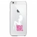 CRYSIP6PLUSSEXYGIRLBLANC - Coque rigide pour Apple iPhone 6 Plus avec impression Motifs Sexy Girl blanche