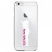 CRYSIP6PLUSSOSEXYBLANC - Coque rigide pour Apple iPhone 6 Plus avec impression Motifs So Sexy blanche