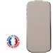 ETUICOXIP5MF-TAUPE - ETUICOXIP5MIFV2T Etui coque taupe pour iPhone 5s made in france