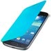 FLIPCOVS4BLEU - Etui à rabat latéral bleu Samsung Galaxy S4 i9500