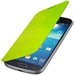 FLIPCOVS4VERT - Etui à rabat latéral vert Samsung Galaxy S4 i9500