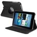 HROTATEP3100-NO - Etui aspect cuir noir sur support rotatif pour Samsung Galaxy Tab 2 7-0 P3100